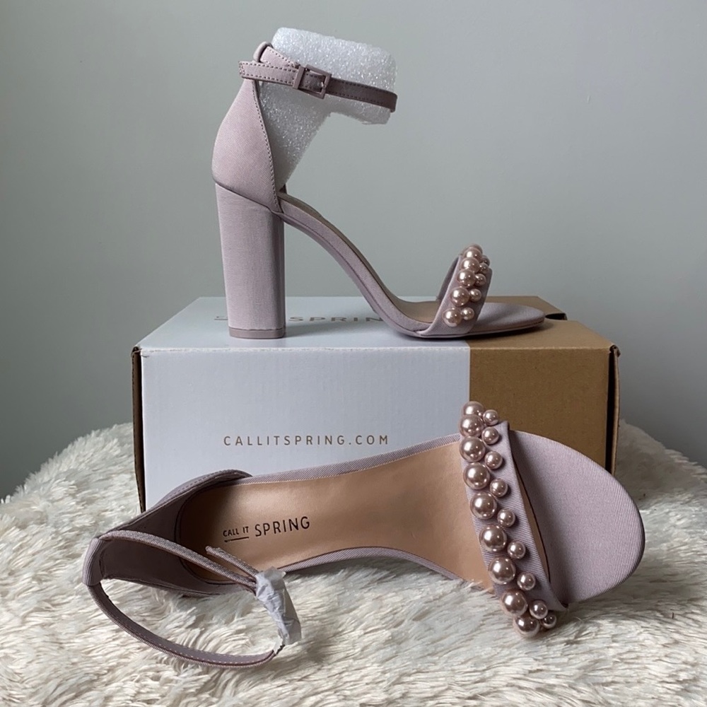 Call It Spring Loreg Block Heel Sandals